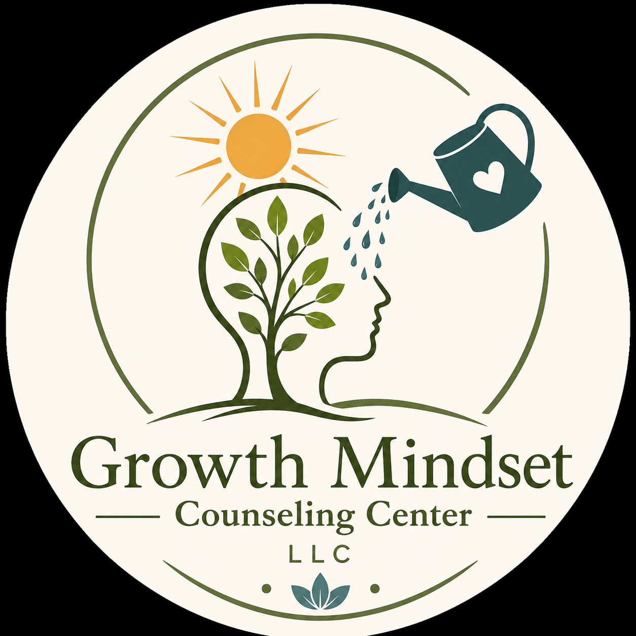 Growth Mindset Counseling Center emblem